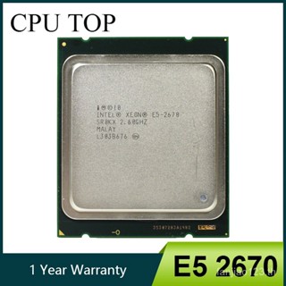 โปรเซสเซอร์ CPU Intel Xeon E5 2670 SR0KX C2 2.6GHz 20M Cache 8.00 GT/s LGA 2011