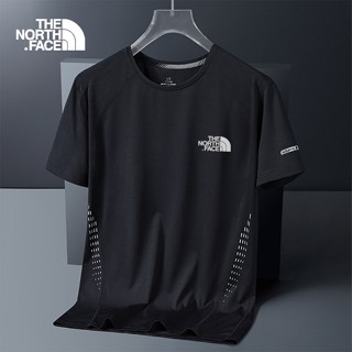 The.north.face 【M-6XL】เสื้อยืดคอกลม แขนสั้น แห้งเร็ว ระบายอากาศ ใส่สบาย สําหรับผู้ชาย