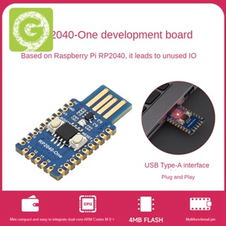 Waveshare บอร์ดไมโครคอนโทรลเลอร์ RP2040 สําหรับ Raspberry Pi RP2040-One Type-A Version 4MB