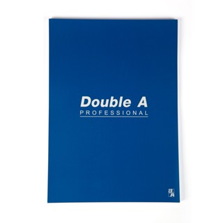 Double A สมุดรายงาน Professional ขนาด A4 70 แกรม 50 แผ่น สีน้ำเงิน