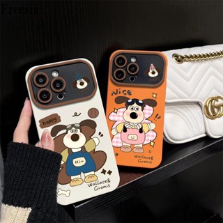 เคสมือถือ แบบนิ่ม ลายสุนัข สําหรับ Apple 14 Pro Max Iphone 13 Pro 12 11 7p MO7N
