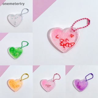 Onem สติกเกอร์พวงกุญแจ รูปหัวใจ ไอดอล ผู้หญิง Kpop Guka แบบใส DIY สําหรับตกแต่ง