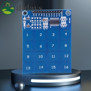 Ttp229 บอร์ดสวิตช์เซนเซอร์สัมผัส 2.4V-5.5V 16 ช่องทาง PCB [Didays.th]