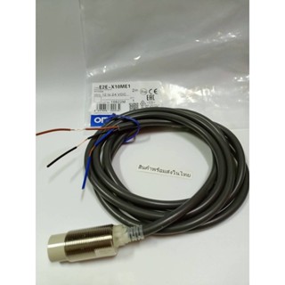 ของแท้ E2E-X10ME1 OMRON sensor เซ็นเซอร์จับโลหะ ขนาด18M  ระยะจับ 10 มิล 12-24V NPN-NO 3สาย สินค้าพร้อมส่ง