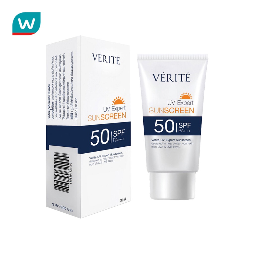 Verite เวอริเต้ ยูวี เอ็กซ์เพิร์ท ซันสกรีน เอสพีเอฟ พีเอ+++ 30 กรัม