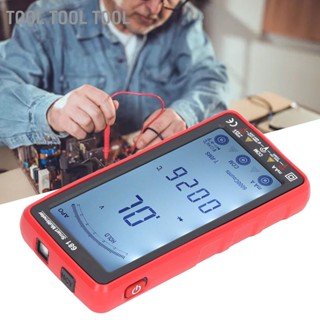 Tool NCV มัลติมิเตอร์แบบไม่สัมผัส Anti Burning อัตโนมัติ LCD เต็มหน้าจอ มัลติมิเตอร์อัจฉริยะ Volt Amp Meter