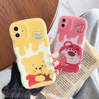 เคส OPPO A58 A57 A54 A53 A52 A96 A95 A94 A93 A92 A83 A78 A77S A76 A74 A71 A31 A12 A9 A7 A5 A5S A3S A1K 4G 5G OPPOA53 OPPOA31 OPPOA12 OPPOA5 OPPOA3S 2020 2021 2022 Wave Frame Big Camera Winnie Pooh Pink Bear Soft Case