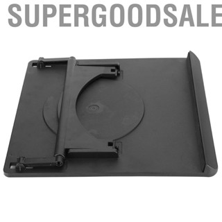 Supergoodsales Computer Base Adjustable  Support 360°Rotation Plastic Black Stage Slope