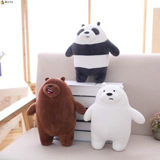 Leota We Bare Bears ตุ๊กตาการ์ตูนหมีสามตัว ของเล่นสําหรับเด็ก