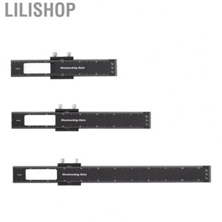 Lilishop T  Ruler Angle Measurement 3 Pcs Marking Functions Aluminium Alloy