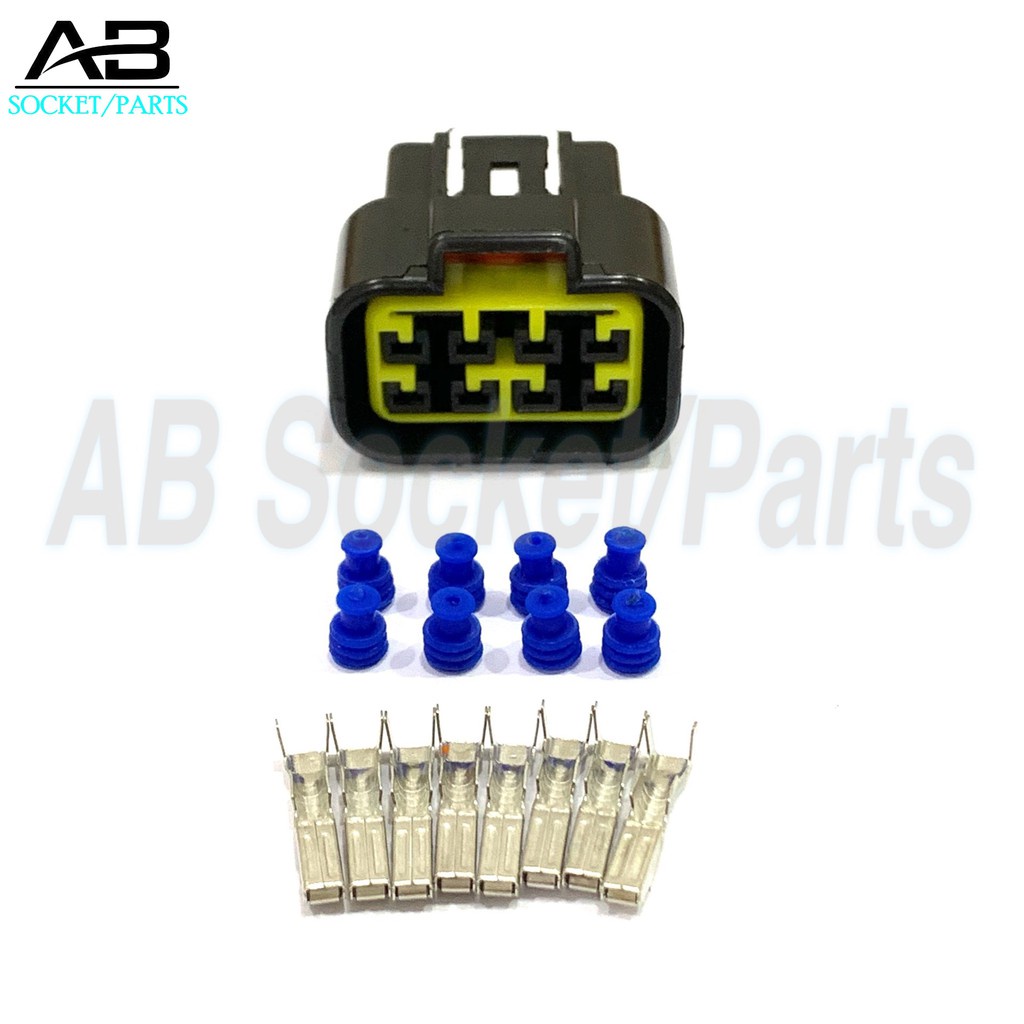 8 Pin Yamaha 125Z Motor(CD I Female )ซ็อกเก็ตหน่วยควบคุมอิเล็กทรอนิกส์ C