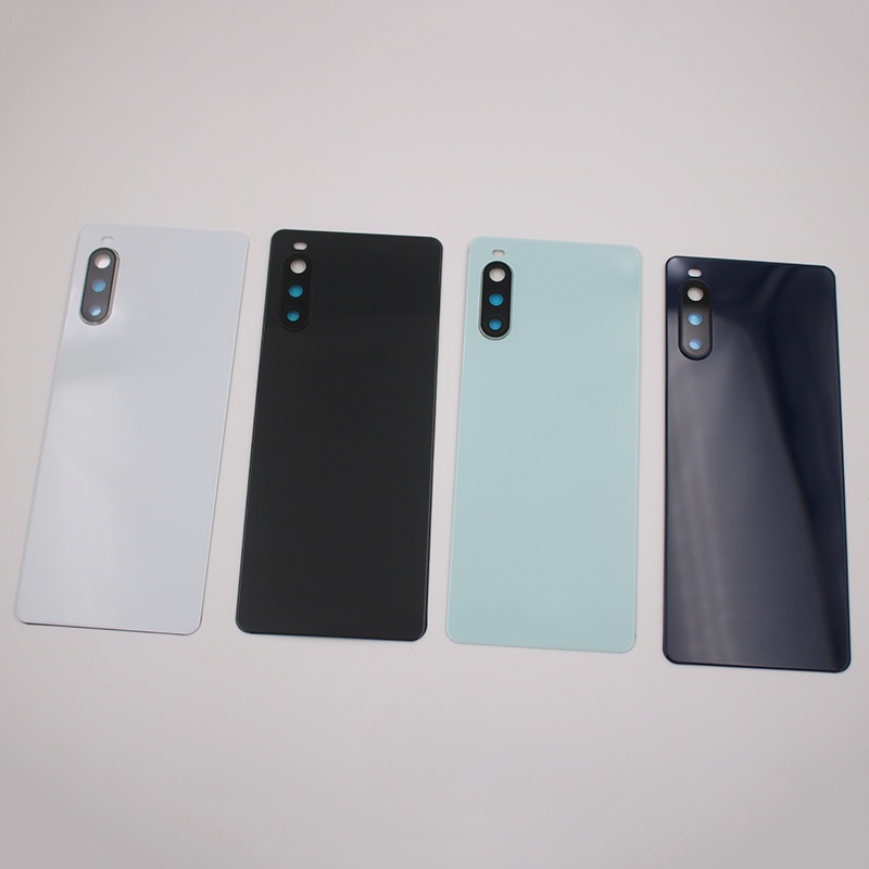 ใหม่ฝาหลังแบตเตอรี่สําหรับ Sony Xperia 10 II XQ-AU51 XQ-AU52 แก้วด้านหลังประตู Pannel เปลี่ยนชิ้นส่ว