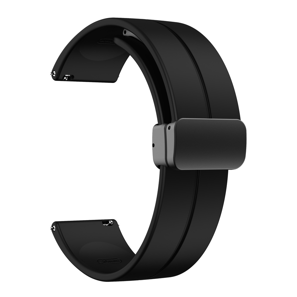 สายนาฬิกาข้อมือ หัวเข็มขัดแม่เหล็ก D สําหรับ Xiaomi Mi Watch