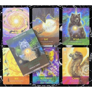 Archangel Animal Oracle Cards: ดาดฟ้า 44 ใบ