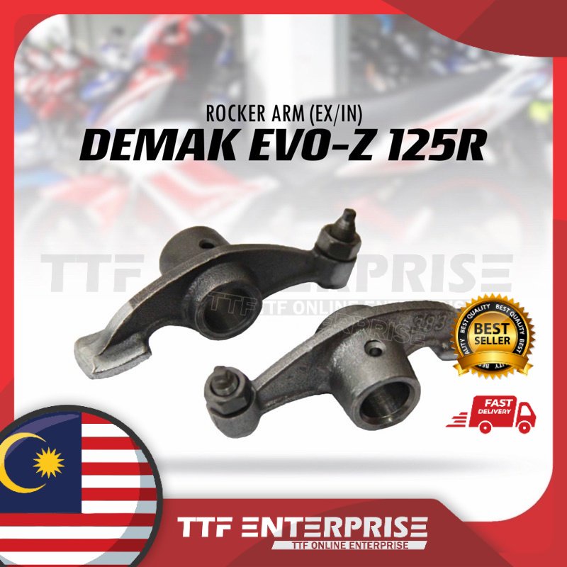 DEMAK EVOZ-125R ROCKER ARM (EX/IN) EVOZ 125R EVO Z 125R EVOZ125R