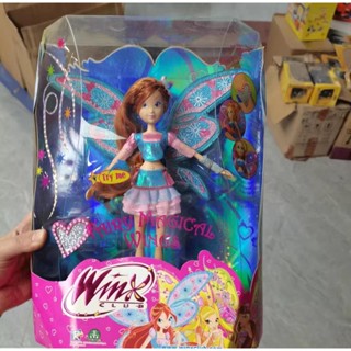 ตุ๊กตาสะสม Winx ตุ๊กตาสายรุ้ง ตุ๊กตาอนิเมะ คอลเลกชันของแท้ พร้อมปีก collection