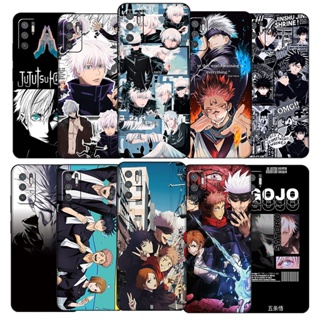 เคสโทรศัพท์มือถือ TPU นิ่ม กันตก พิมพ์ลายอนิเมะ Jujutsu Kaisen Gojo Satoru สําหรับ Redmi Note 10 10T 11 SE 5G CE16