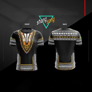 Shangsong - เสื้อยืด POLYDEX DAISHIKI V1-V4