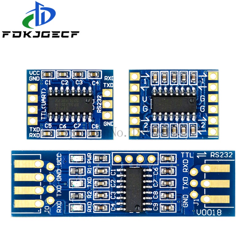 RS232 SP3232 TTL ถึง RS232 โมดูล RS232 ถึง TTL Brush Line Serial Port Module