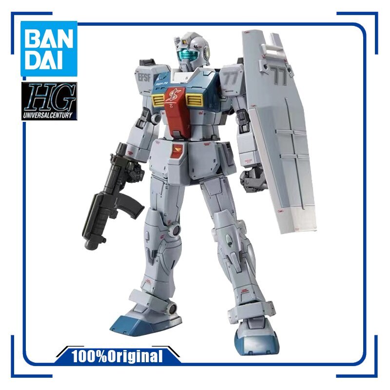BANDAI PB HG 1/144 RGM-79 GM SLEGGAR GUNDAM Assembly Model Action Toy Figures Anime Gift