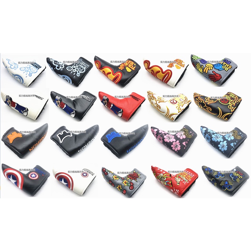 Titleist ยี่ห้อใหม่กอล์ฟคลับใบมีดพัตเตอร์ Headcover Tour Rats Ro Sham Bi Micky เมาส์ Cinco De Mayo Cherry Limited Release คุณภาพระดับพรีเมียมสําหรับใบมีดพัตเตอร์หัวป้องกัน