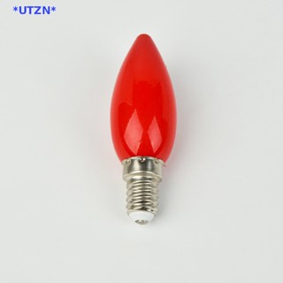 Utzn&gt; ใหม่ หลอดไฟ led E12 E14 สีแดง สําหรับตกแต่งบูชาพระพุทธรูป 1 ชิ้น