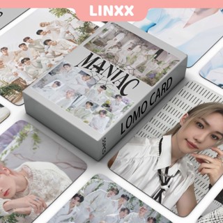 Linxx โปสการ์ดอัลบั้ม MANIAC Kpop สําหรับเด็ก 55 ชิ้น