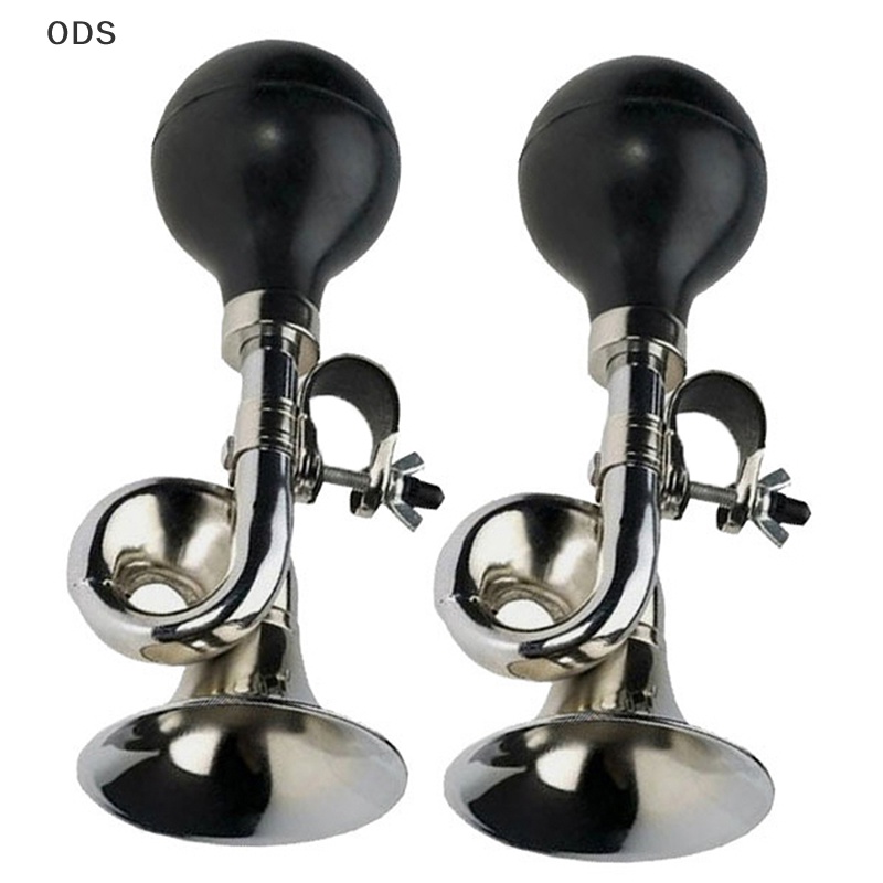 ODS Snail Air Horn Loud Full Mouthed Cycle Bike Retro Bugle ทรัมเป็ตจักรยานเสือภูเขาขี่อุปกรณ์เสริม OD - รูปที่ 3