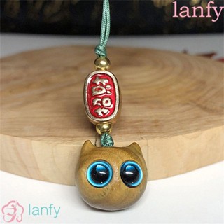 Lanfy พวงกุญแจ จี้ห้อยโทรศัพท์มือถือ ป้องกันการสูญหาย สําหรับตกแต่งกระเป๋า