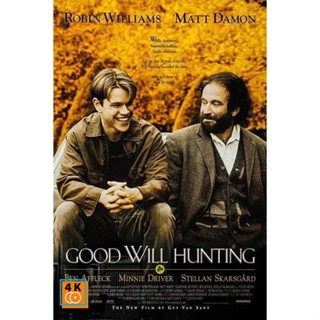 หนัง DVD ออก ใหม่ Good Will Hunting (1997) ตามหาศรัทธารัก (เสียง ไทย/อังกฤษ ซับ ไทย/อังกฤษ) DVD ดีวีดี หนังใหม่