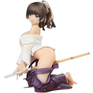 ตุ๊กตาฟิกเกอร์การ์ตูนอนิเมะ Nishiyuan Temple Nadeko Kendo Girl Mom Meets สําหรับตกแต่งรถยนต์ ผู้ใหญ่