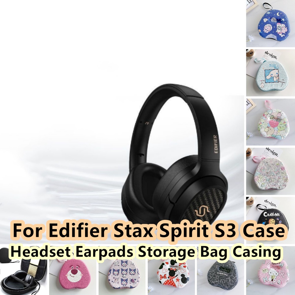 【Exquisite】เคสหูฟัง ลายการ์ตูน Stitch & Bear สําหรับ Edifier Stax Spirit S3 Edifier Stax Spirit S3