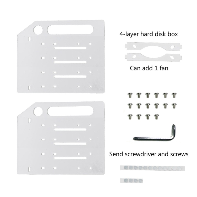 Mochocho Hard Disk Bracket สําหรับ 3 5in HDD Storage Bracket สําหรับกรณี Rack Hard Drive Bay 3 5 หลายชั้น Optiona