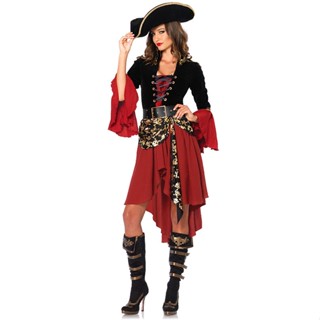 [New products in stock] womens pirate costume cosplay performance costume quality assurance ER1C