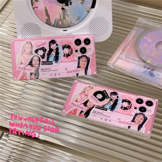 Blackpink Typa Girl เคสป้องกัน เทปบันทึก CD หมุนได้ สําหรับ iPhone 14 13 12 Pro Max 11 14promax