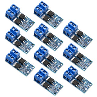 10pcs Electronic Practical Multifunctional Heat Dissipation Trigger Drive Panel Motor Dc 5V -36V Switch Control Board