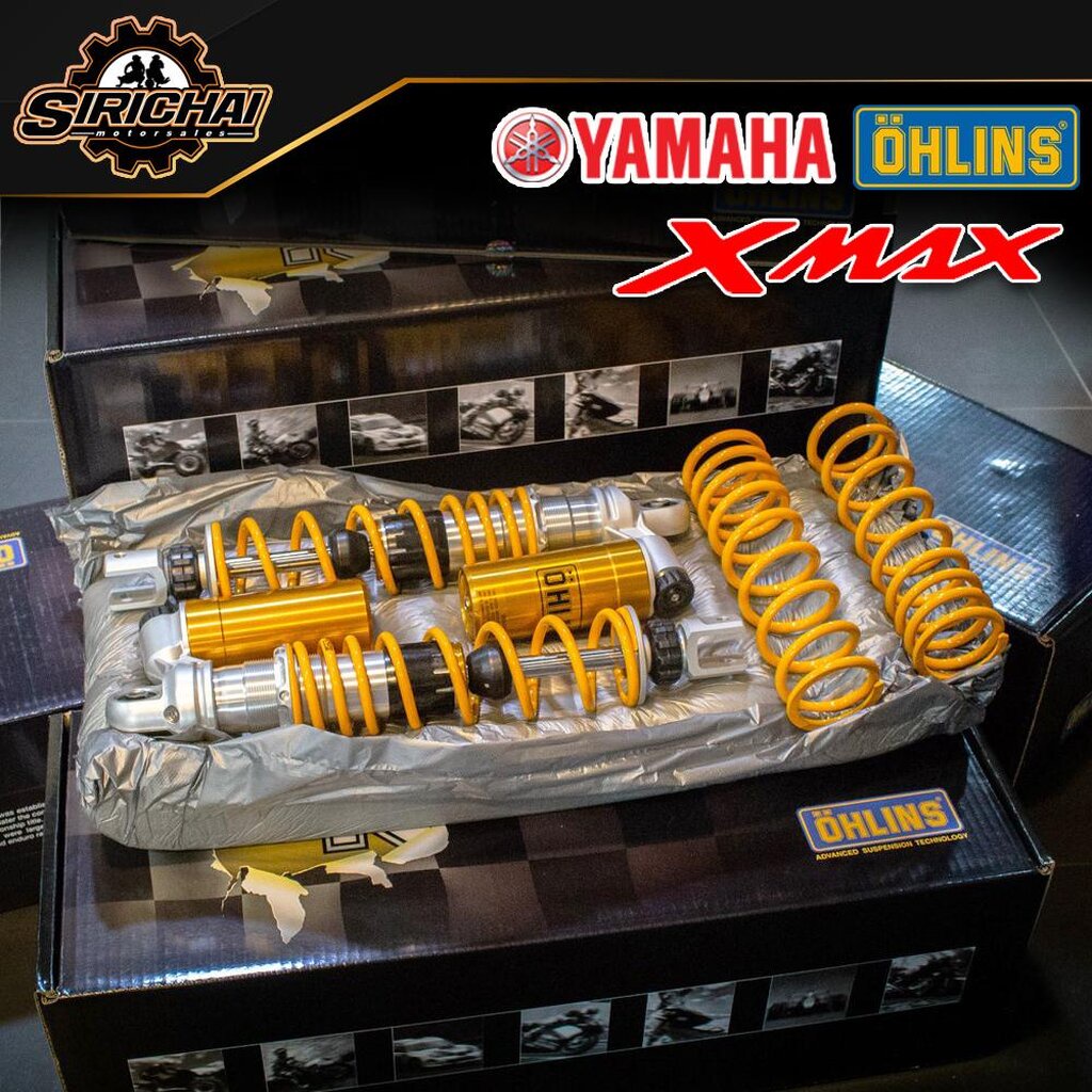 โช๊คหลัง OHLINS YA740 Yamaha XMAX 300 แท้ 100%