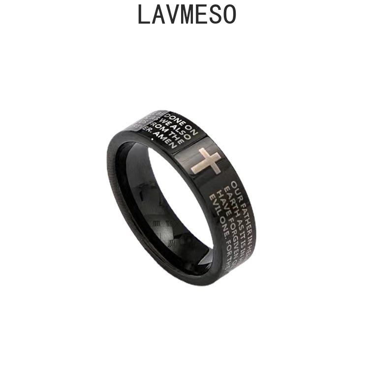 Lavmeso แหวนแฟชั่น สามสี กันจาง ของขวัญวันหยุด สไตล์ฝรั่งเศส