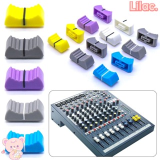 LILAC 10PCS Fader Knob Cap Touch Supplies Straight Slide Switch Knob Cap Sensitive Slider Push-Pull Cap