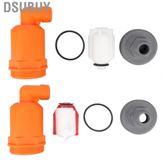 Dsubuy Automatic Air Vent Valve  Orange Robust High Flowing Rate Leakage Reducing PP Exhaust Air Vent Valve  for Residence