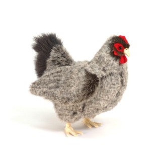 5622 ตุ๊กตาไก่สีเทา Gray Hen