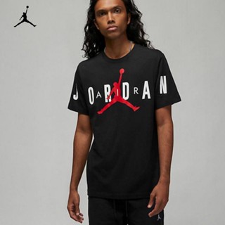 Air Jordan เสื้อยืดคอกลม แขนสั้น ระบายอากาศ สําหรับผู้ชาย DV1446-100-010