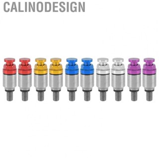 Calinodesign 2pcs M5x0.8 Aluminium Alloy  Air Bleeder Pressure Relief Valve Replacement for CRF150R CR125R CR250R New Arrivals