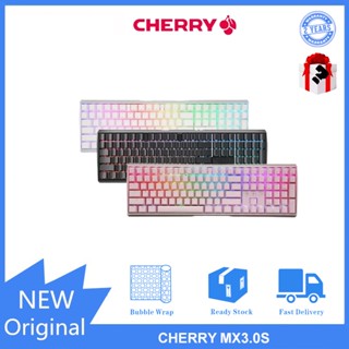 Cherry MX3.0S คีย์บอร์ดไร้สายบลูทูธ ไฟแบ็คไลท์ RGB