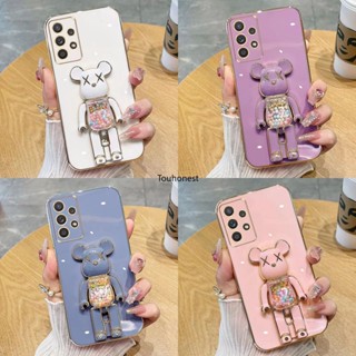 เคส Samsung Galaxy A52 เคส Samsung A52S เคส Samsung A32 Case Samsung A23 Casing Samsung A33 Case Samsung A73 Case Samsung Note 8 Case Samsung Note 9 Case Silicone Cartoon Anime Cute Kaws Bear Stand Phone Cover Cassing Case TX โทรศัพท์มือถือ ซิลิโคน