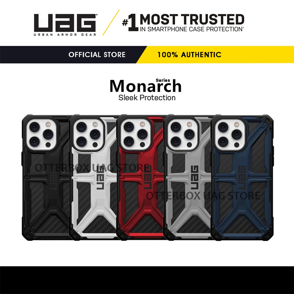 เคส UAG รุ่น Monarch Carbon Fiber Series - iPhone 14 Pro Max / 14 Pro / 14 Plus / 14 / iPhone 13 Pro Max / 13 Pro / 13 / iPhoen 12 Pro Max / 12 Pro / 12