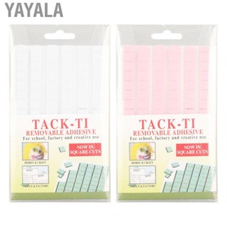 Yayala Removable Tacky Putty  Trace Free Strong Adsorption Reusable Safe Adhesive Putty  for Manicure Practice