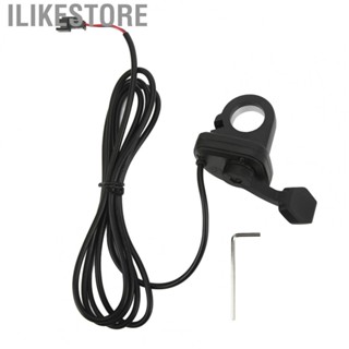 Ilikestore Electric Bike Right Hand Thumb Throttle Accelerator Part For Universal 12-72V