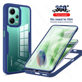 เคสโทรศัพท์มือถือ กันกระแทก 360 องศา สําหรับ Xiaomi Redmi Note12 Redmy Note 12 Pro+ Pro Plus 5G