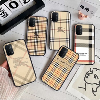 เคสโทรศัพท์มือถือแบบนิ่ม ลาย Burberry 27A สําหรับ OPPO Reno 6 Pro Plus 4Z A92S 6Z 7 R9S A96